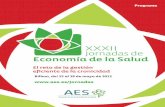 XXXII Jornadas de Economía de la Salud - aes.es