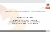 NOM-030-STPS -2006, SERVICIOS PREVENTIVOS DE …