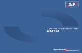 Tarifa Extraccion 2018 - Soler & Palau
