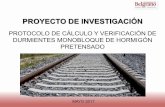PROTOCOLO DE CÁLCULO Y VERIFICACIÓN DE DURMIENTES ...