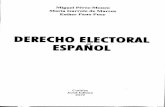 DERECHO ELECTORAL .0.. ESPANOL
