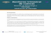 Monitoreo trimestral de cuencas - meteorologia.gov.py