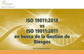 ISO 19011:2018 Material de vs ISO 19011:2011 en busca de ...