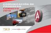 COMUNICACIÓN DE PROGRESO 2019 - CONAUTO