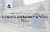 Maestría en Administración Pública El Desarrollo Local ...