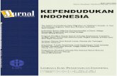 ISSN 1907 - Jurnal Kependudukan Indonesia