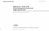 Mini Hi-Fi Component System - Sony Latin