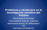 Problemas y obstáculos en la Investigación científica del ...