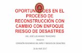OPORTUNIDADES EN EL PROCESO DE RECONSTRUCCIÓN CON …