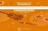 1 | Educación Artística Guía de aprendizaje 6.o grado