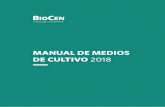 MANUAL DE MEDIOS DE CULTIVO 2018 - Centro Nacional de ...