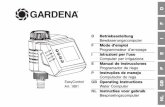 OM, Gardena, 1881, EasyControl, Programador de riego, 2013-11