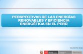 PERSPECTIVAS DE LAS ENERGÍAS RENOVABLES Y EFICIENCIA ...