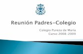 Colegio Pureza de María Curso 2008-2009