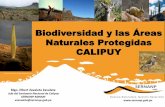 Biodiversidad y las Áreas Naturales Protegidas CALIPUY