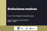 Extinciones masivas - UNAM