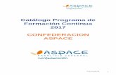 Catálogo Formación técnica 2017