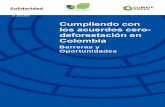 Cumpliendo con los acuerdos cero- deforestación en Colombia
