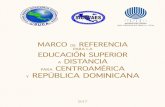 MARCO DE REFERENCIA PARA LA EDUCACIÓN SUPERIOR A …