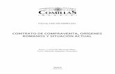 CONTRATO DE COMPRAVENTA, ORÍGENES ROMANOS Y …