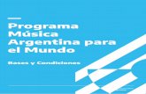 Programa Música Argentina para el Mundo