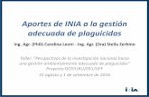 Aportes de INIA a la gestión adecuada de plaguicidas