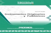 Guía de estudio Instrumentos Originarios y Folklóricos