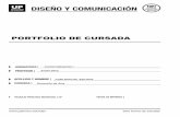 PORTFOLIO DE CURSADA - Facultad de Diseño y Comunicación