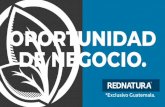 OPORTUNIDAD DE NEGOCIO. - REDNATURA