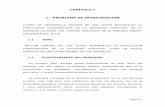 CAPÍTULO I 1.- PROBLEMA DE INVESTIGACIÓN