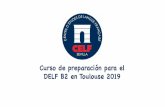 Curso DELF B2 en LO Toulouse (V.2) - Academia de francés ...