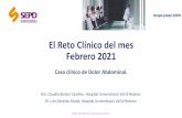 El Reto Clínico del mes Febrero 2021 - SEPD