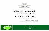 Guía para el manejo del COVID-19 - Asuss