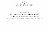 2021 DIRECTORIO DE PROVEEDORES - atriohp.com