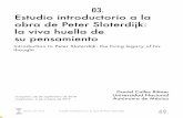 Estudio introductorio a la obra de Peter Sloterdijk: la ...