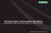 Protección anticaída de MSA Equipos de protección individual