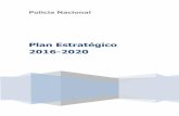Plan Estratégico 2016-2020 - Policia Nacional