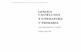 LENGUA CASTELLANA Y LITERATURA 1º PRIMARIA