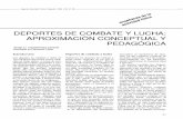 DEPORTES DE COMBATE , Y LUCHA