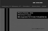 Revista de Sistemas Experimentales - ECORFAN®