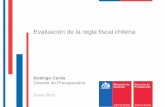 Evaluación de la regla fiscal chilena - Hacienda