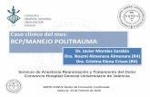 Caso clínico del mes: RCP/MANEJO POLITRAUMA