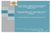 POLÍTICA INSTITUCIONAL DE PREVENCIÓN DEL DELITO