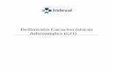Definición Características Adicionales (CFI)