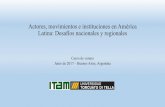 Actores, movimientos e instituciones en América Latina ...