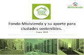 Fondo Mivivienda y su aporte para ciudades sostenibles.