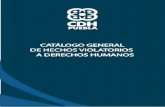 CATÁLOGO GENERAL DE HECHOS VIOLATORIOS A …