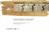 Literatura y Cultura en la Grecia Antigua