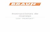 Instrucciones de manejo - Braun Maschinenbau