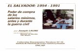 El Salvador : 1954-1991 : poder de compra de los salarios ...